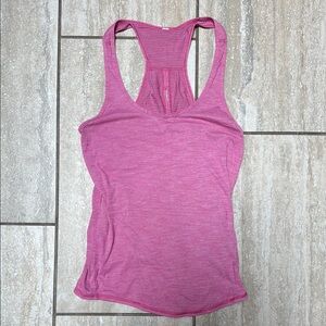 Lululemon Women's Pink Racerback Tank Top